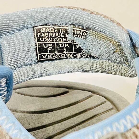 Nevados Performance Outdoor Sandals Women's 7 Blue Gray Slingback Adjustable - Picture 11 of 11